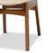 Baxton Studio Katya Mid-Century Modern Sand Fabric and Walnut Brown Finished Wood 2-Piece Dining Chair Set 183-11636-Zoro - alternate 3